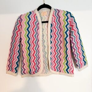 Vintage colorful knit sweater